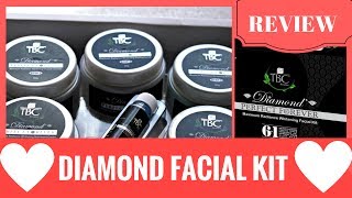 BEST DIAMOND FACIAL KIT  How to use PriceREVIEW at home best Facial Kit in India with Price [upl. by Aknaib]