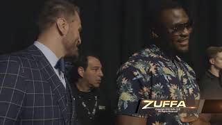 Francis Ngannou shocked by how nice Stipe Miocic is [upl. by Ronaele]