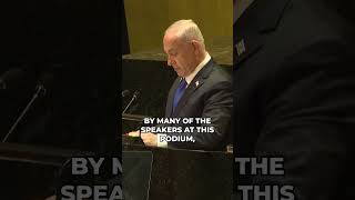 Netanyahu at UN quotI Came to Speak Truthquot [upl. by Riancho]