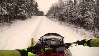 Untouched  2016 SkiDoo Freeride 137 Logging Road Rip [upl. by Bowyer585]