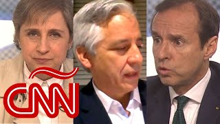 En Aristegui Quiroga y García Linera posturas opuestas sobre el quotgolpe de Estado en Boliviaquot [upl. by Oglesby]