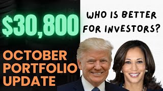 I Added 300 in Passive Income This Month October 2024 Portfolio Update [upl. by Odranreb]