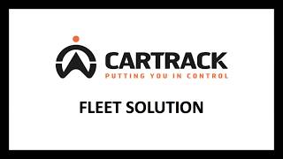 Cartrack Fleet Management Software  Walk Through [upl. by Karli917]