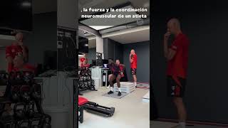 Evaluación del SALTO en futbolistas ⚽🔥 fcbayern saltovertical shortsviral shortsvideo [upl. by Nett]