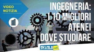 Ingegneria le 10 migliori università dove studiare [upl. by Oicam]