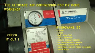 Hydrovane 33 based air compressor unit overview [upl. by Charles]