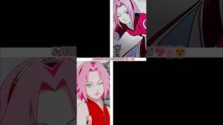 Evolution Of sakurachan😍💖🌸 naruto sakura narutoshippuden boruto best sakurauchiha cuteanime [upl. by Chemush345]