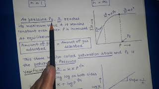 Freundlich Adsorption Isotherm amp Applications of AdsorptionClass12ChemistryLecture16Unit 5 [upl. by Nmutua755]