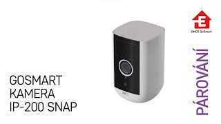 Párování GoSmart kamera IP200 SNAP  EMOS H4053 [upl. by Mandler11]