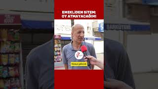 AKPli emekliden sitem Bir daha oy atmayacağım emekli [upl. by Inger]