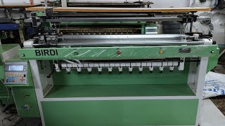 Power flat knitting Machine कैसे काम करती है [upl. by Aitnuahs]