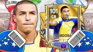 BEST CB IN THE GAME COPA AMÉRICA HEROES PLAYER IVÁN CÓRDOBA 101 OVR REVIEW  FC MOBILE 24 [upl. by Naimerej]