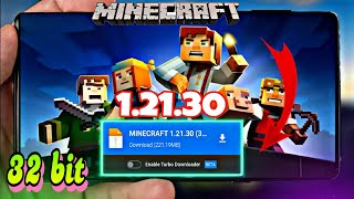 ماين كرافت 12130 نسخة اصلية للجوال 32 بت  Minecraft 12130  32bit  تحميل  اخر اصدار 📥 [upl. by Ymar]