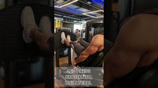 Leg press horizontal unilateral [upl. by Nojid]