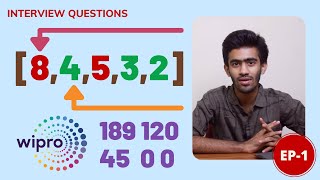 Wipro Coding Interview Questions  implementMe   Daily Dose  01  English  code io [upl. by Annoyed]