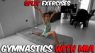 Split exercises from Mias teacher [upl. by Ranice852]