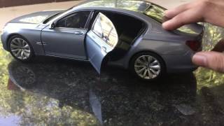 Diecast UnboxingBMW 7 Series 118 BMW AG Licsensed model [upl. by Retepnhoj592]