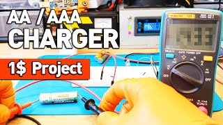 1 AA Battery Charger NiMH  NiCd [upl. by Oihsoy337]