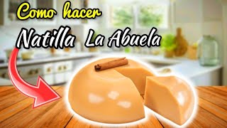 Como hacer NATILLA de la Abuela  Natilla Navideña 🥧🎄 colombiana la abuela 🥮 Tutorial natilla casera [upl. by Adali]