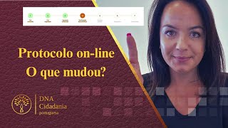 Protocolo online O QUE MUDOU nos processos de nacionalidade portuguesa [upl. by Lonne]