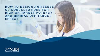 How to design antisense oligonucleotides for high ontarget potency and minimal offtarget effect [upl. by Bailey]