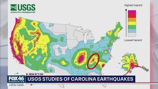 Fault lines continue to be found in the Carolinas as USGS earthquake research continues [upl. by Tyne369]