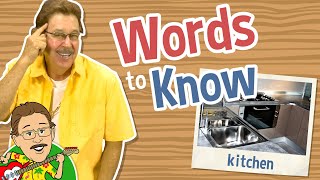 Words to Know  Kitchen Objects 2  Jack Hartmann [upl. by Chapel]