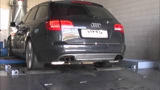 Audi S6 V10 Soundfile mit HMS Performance Klappenabgasanlage [upl. by Esylle]