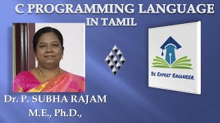 Palindrome of string program in c in tamil  without using string functions  P Suba Rajam [upl. by Iemaj793]