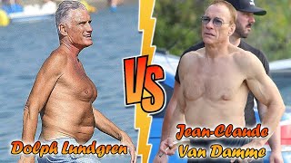 Dolph Lundgren VS JeanClaude Van Damme Transformation ⭐ 2022  From 01 To Now Years Old [upl. by Furmark]