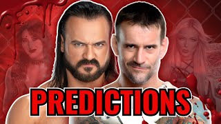 WWE Bad Blood 2024 Predictions Shocking Outcomes You Won’t Expect [upl. by Leaj911]