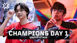 VCT Champions Seoul  Day 1 [upl. by Aitat]