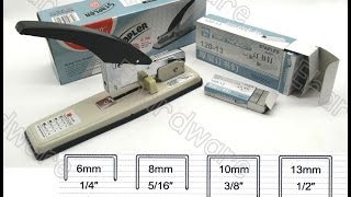 Deli Heavy Duty Stapler DL390 [upl. by Eybba]