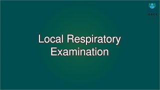 Local Respiratory Examination  Macleods Clinical Examination [upl. by Mordecai]