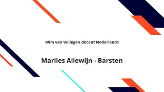 Marlies Allewijn  Barsten [upl. by Emmer28]