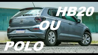 VW POLO 2025 OU HYUNDAI HB20 2024 [upl. by Ennayelhsa]