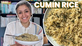 ULTIMATE CUMIN RICE  Perfect Jeera Rice Recipe  Food with Chetna [upl. by Raye838]