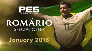 PES 2018  Romário Trailer [upl. by Anirrehs]