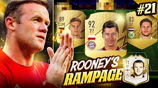 BUYING THE NEW TEAM ROONEYS RAMPAGE 21 FIFA 22 [upl. by Eiclehc]