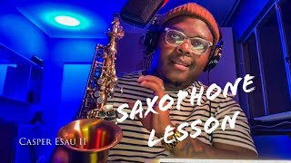 Sax Lesson  Intro’s scale patterns in music and listening [upl. by Meekar758]