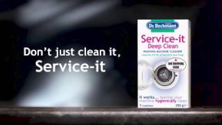 Dr Beckmann Serviceit Deep Clean Washing Machine Cleaner 10 sec TV Ad [upl. by Marcos]