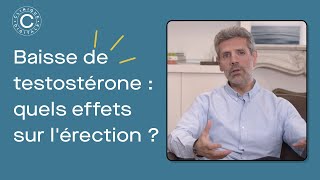 Baisse de testostérone et andropause  quels effets sur lérection [upl. by Annaeiluj399]