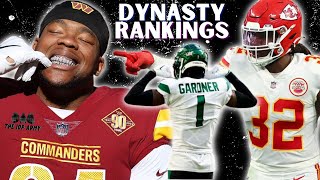 Top 25 IDP Fantasy Football Rankings  Dynasty Fantasy Football 2023 [upl. by Analaj]