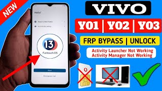 Vivo Y01  Y02  Y03 Frp Bypass Android 13  🚀 100 Easy Method Without Computer 2024 [upl. by Normand]