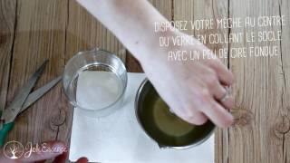 Comment faire une bougie maison [upl. by Ayk]