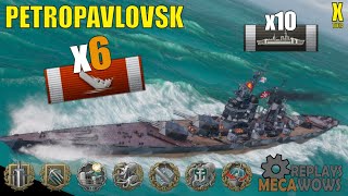 Petropavlovsk 6 Kills amp 236k Damage  World of Warships Gameplay [upl. by Popelka983]