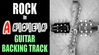 ROCK Guitar Backing Track in A [upl. by Hueston]