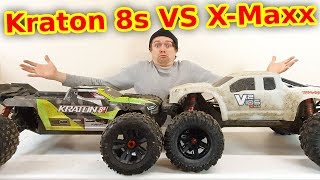 8s Kraton or XMaxx  Which RC Car should you buy [upl. by Yraccaz]