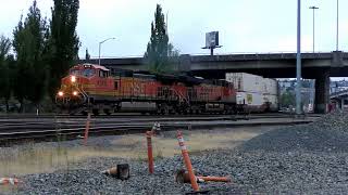 BNSF Seattle Sub Trains Pt 8 Tacoma Area [upl. by Filia879]