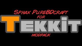 How to Patch Sphax Pure Bdcraft for Tekkit Classic 312313 [upl. by Allimak]